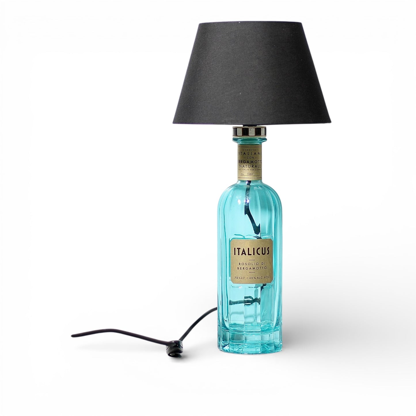 Malfy Blood Orange Handmade Table Lamp Bottle 70 cl