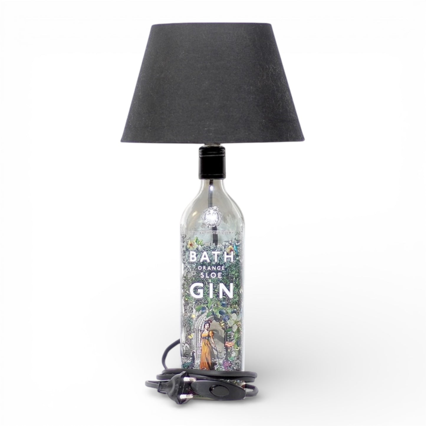Bath Gin Lampada Bottiglia da Tavolo Handmade 70 cl