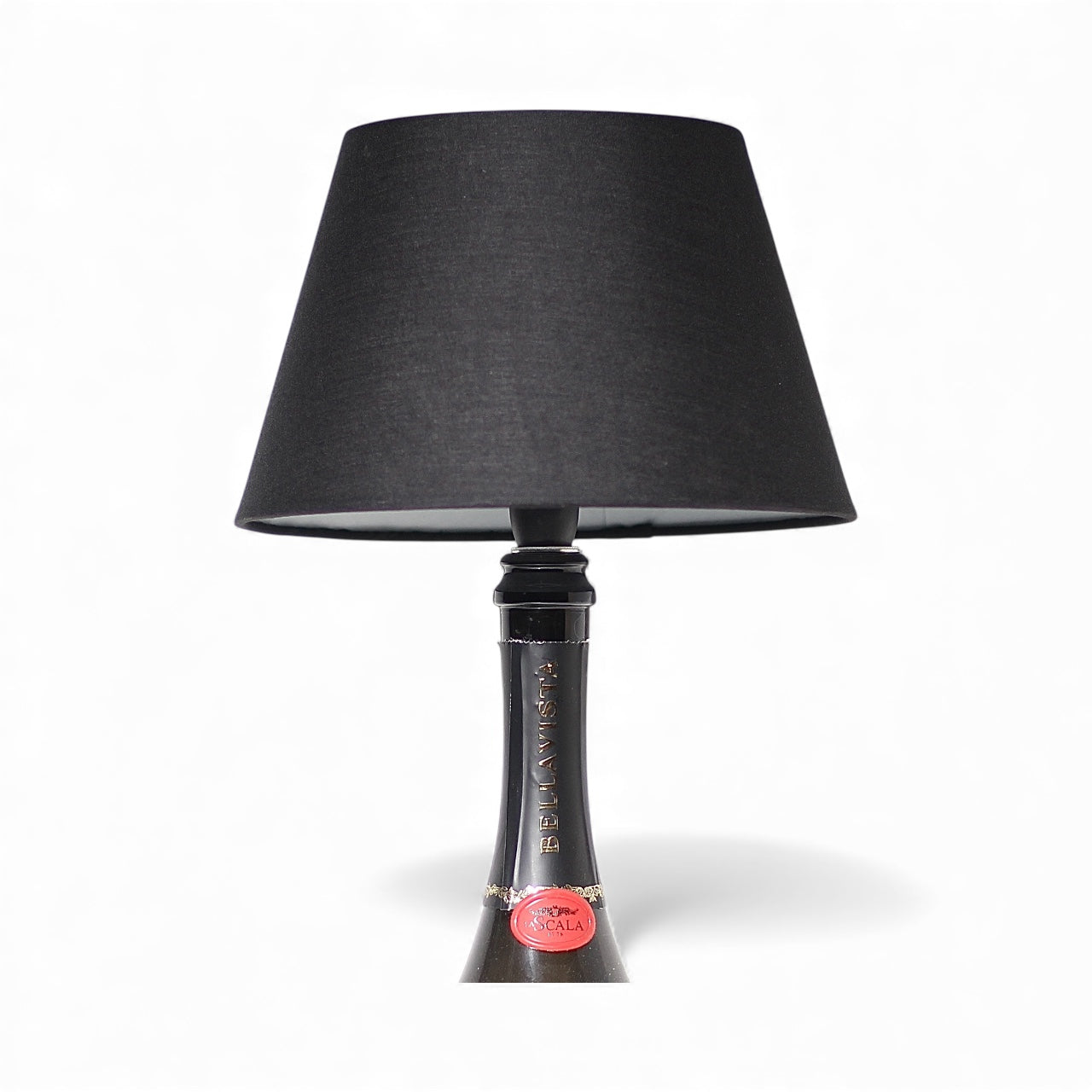 Bellavista Brut Franciacorta Lampada Bottiglia da Tavolo Handmade 75 cl