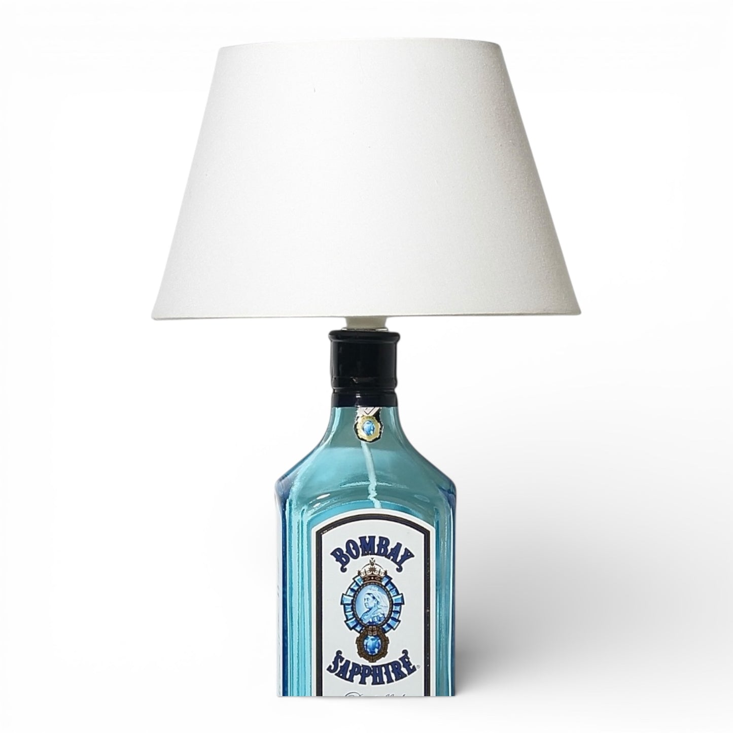 Bombay Gin Lampada Bottiglia da Tavolo Handmade 1.0 lt
