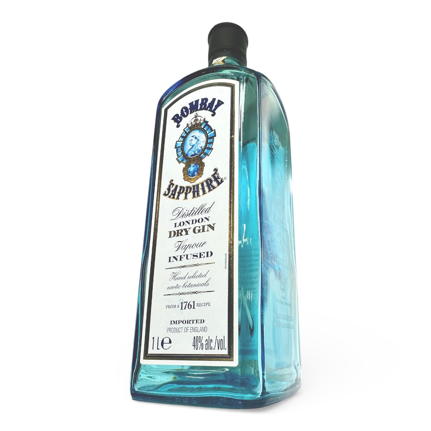 Bombay Gin Lampada Bottiglia da Tavolo Handmade 1.0 lt