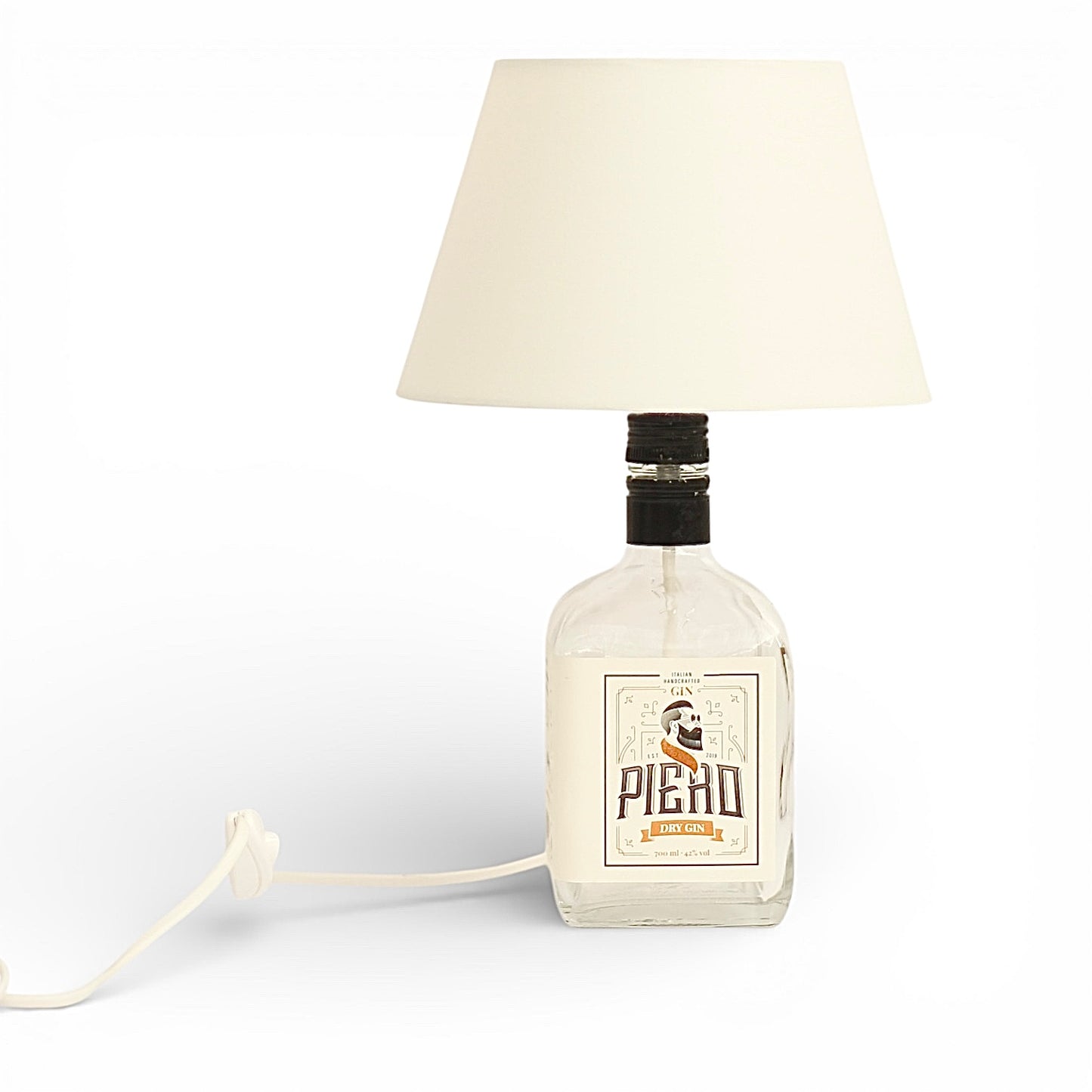 Malfy Blood Orange Handmade Table Lamp Bottle 70 cl 