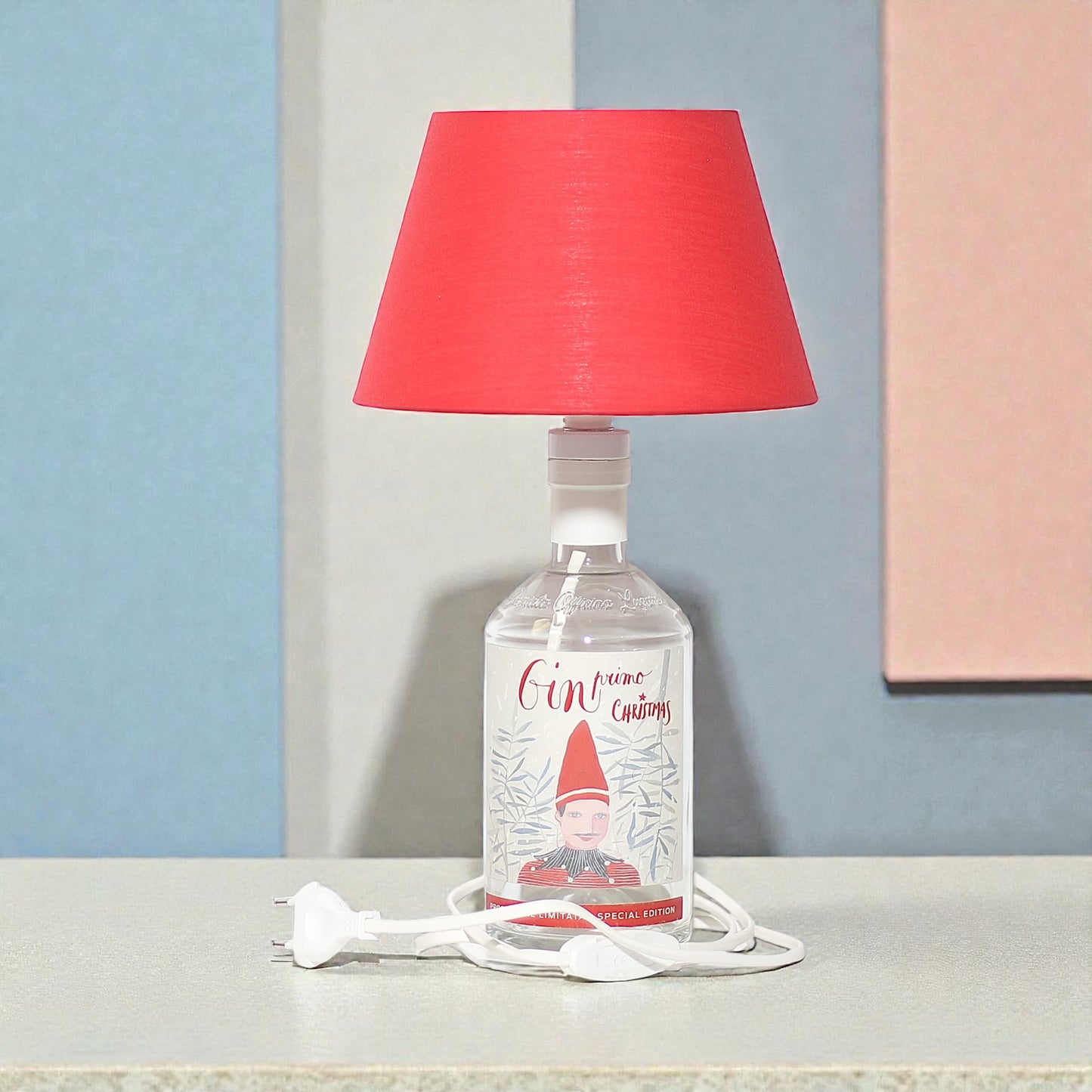 Malfy Blood Orange Handmade Table Lamp Bottle 70 cl 