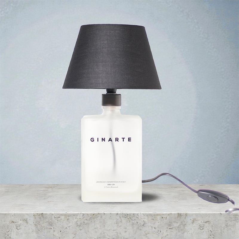 GinArte Lampada Bottiglia da Tavolo Handmade 70 cl