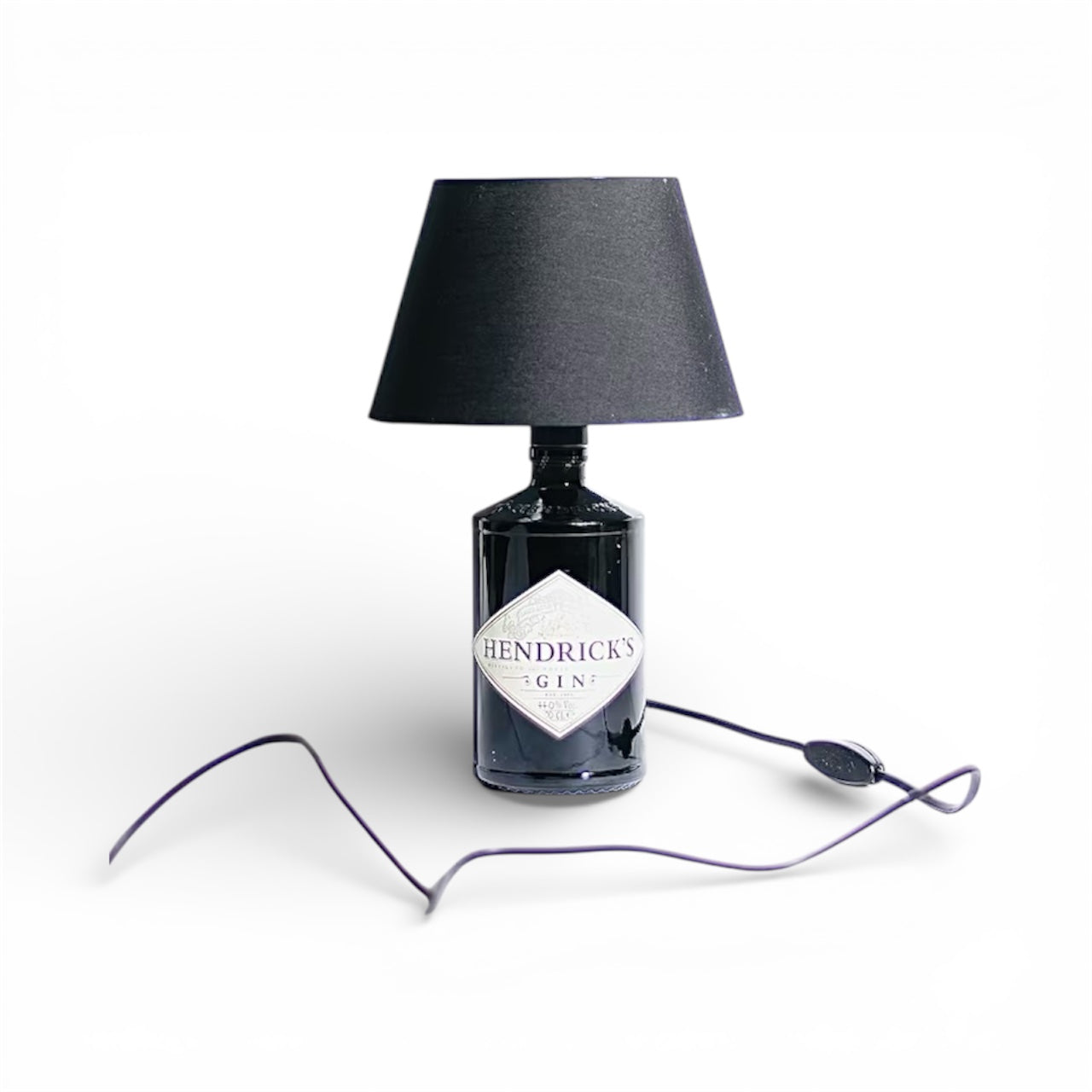 Hendrick's Gin Lamp Table Bottle Handmade 70 cl 