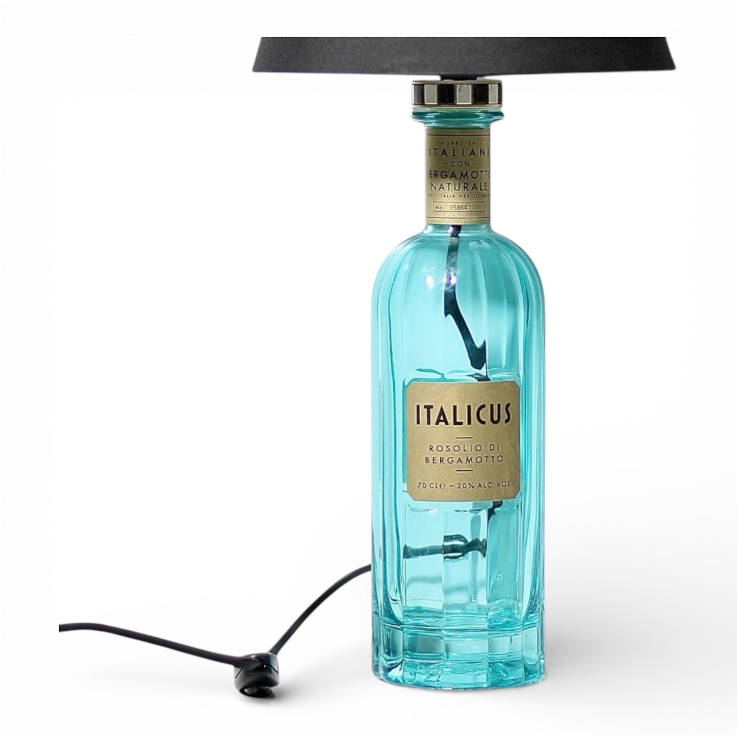 Malfy Blood Orange Handmade Table Lamp Bottle 70 cl 