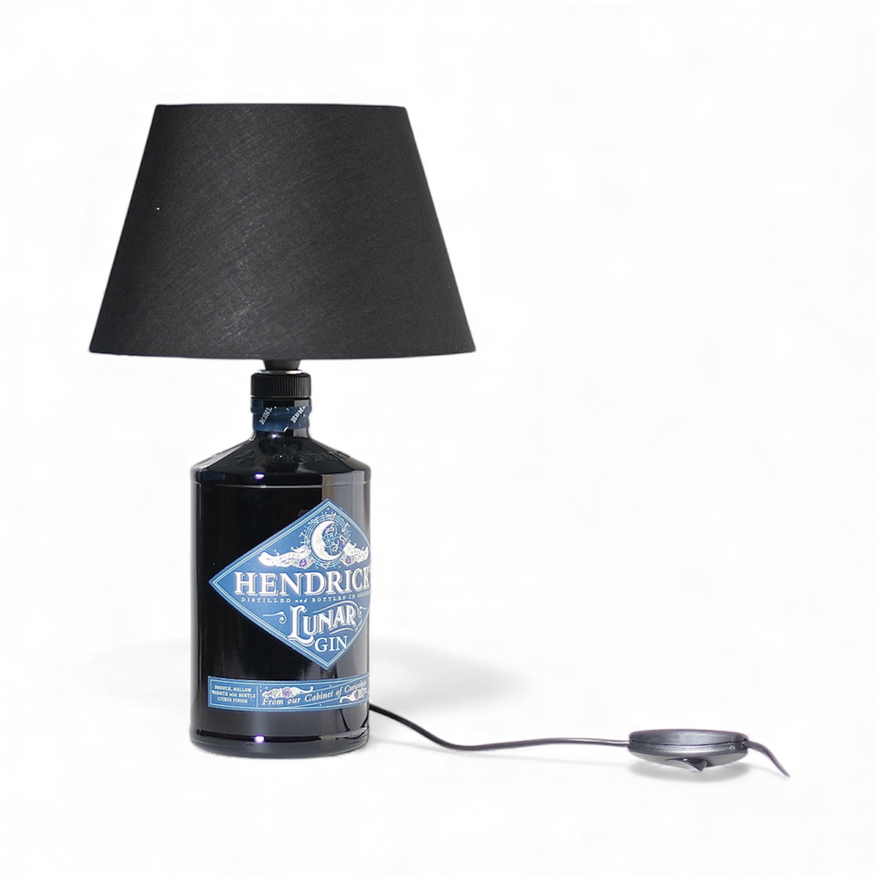 Hendrick's Gin Lunar Table Lamp Bottle Handmade 70 cl 