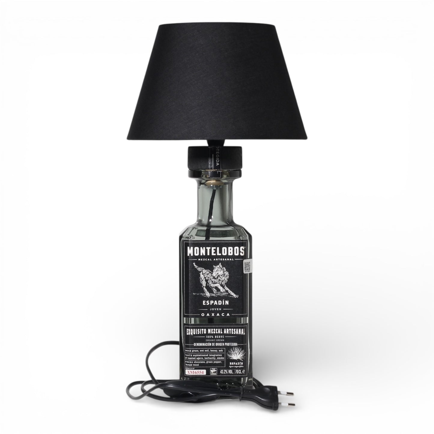 Malfy Blood Orange Handmade Table Lamp Bottle 70 cl 