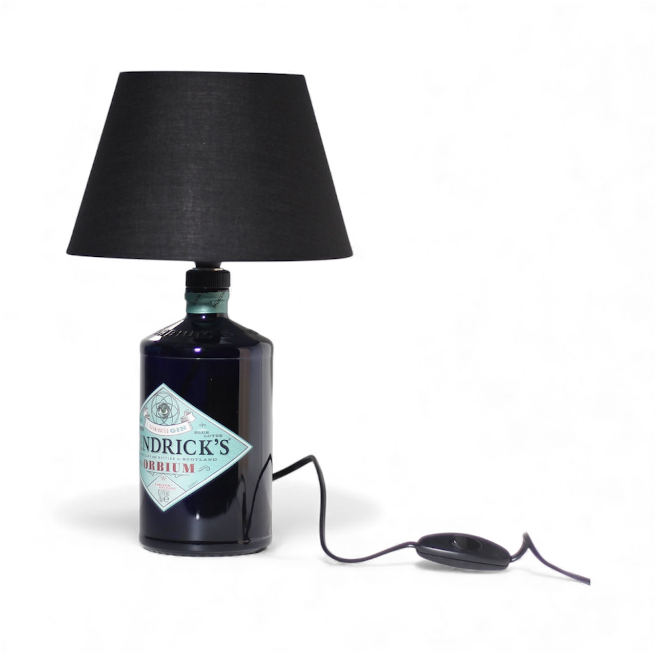 Hendrick's Gin Orbium Handmade Table Lamp Bottle 70 cl 