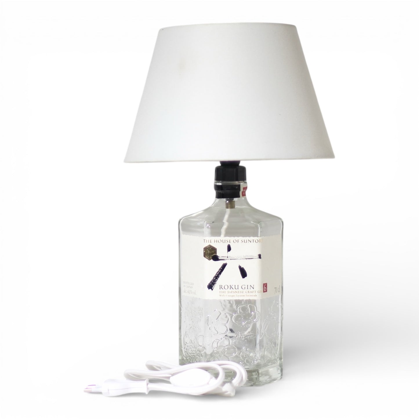 Malfy Blood Orange Handmade Table Lamp Bottle 70 cl 
