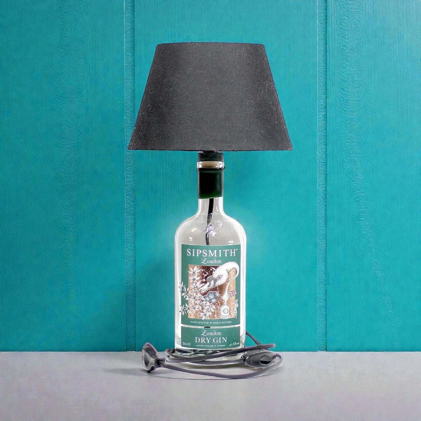 Malfy Blood Orange Handmade Table Lamp Bottle 70 cl 