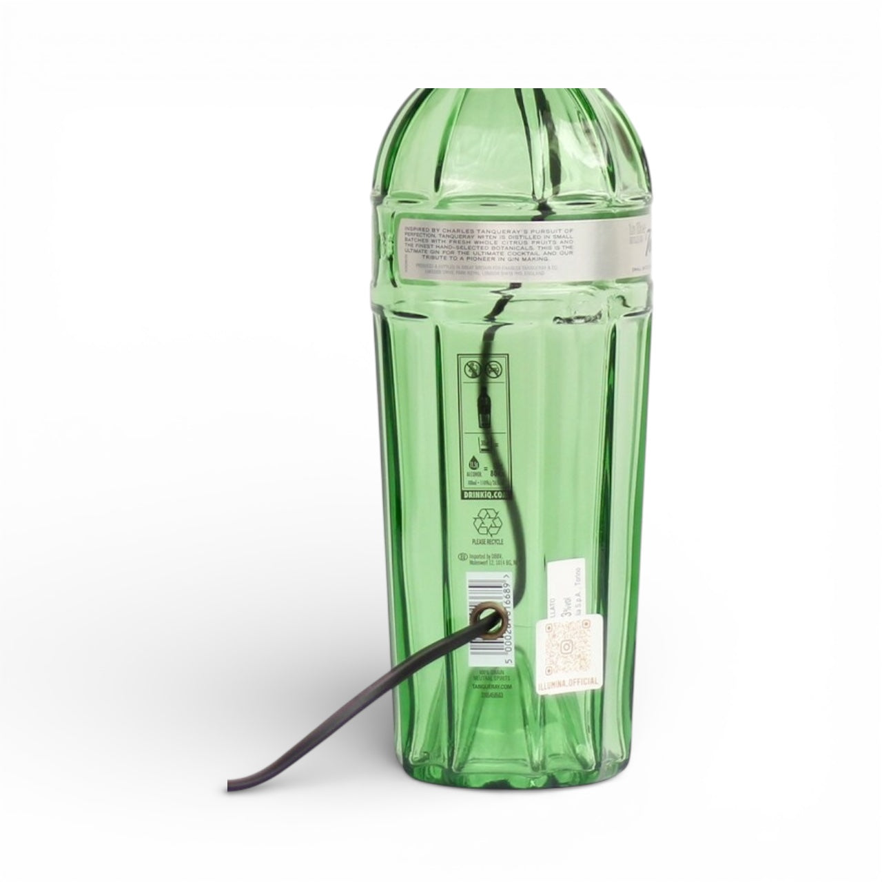 Malfy Blood Orange Handmade Table Lamp Bottle 70 cl 