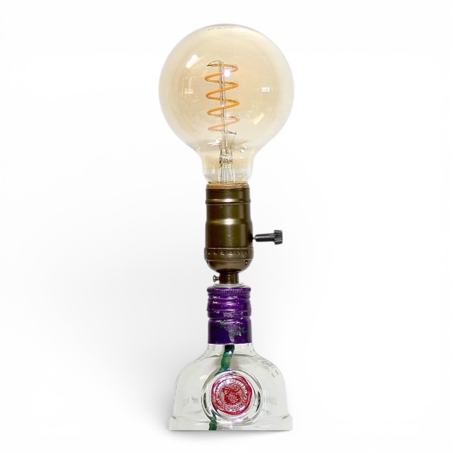 Tanqueray Royale Gin Lampada Bottiglia da Tavolo Handmade 70 cl