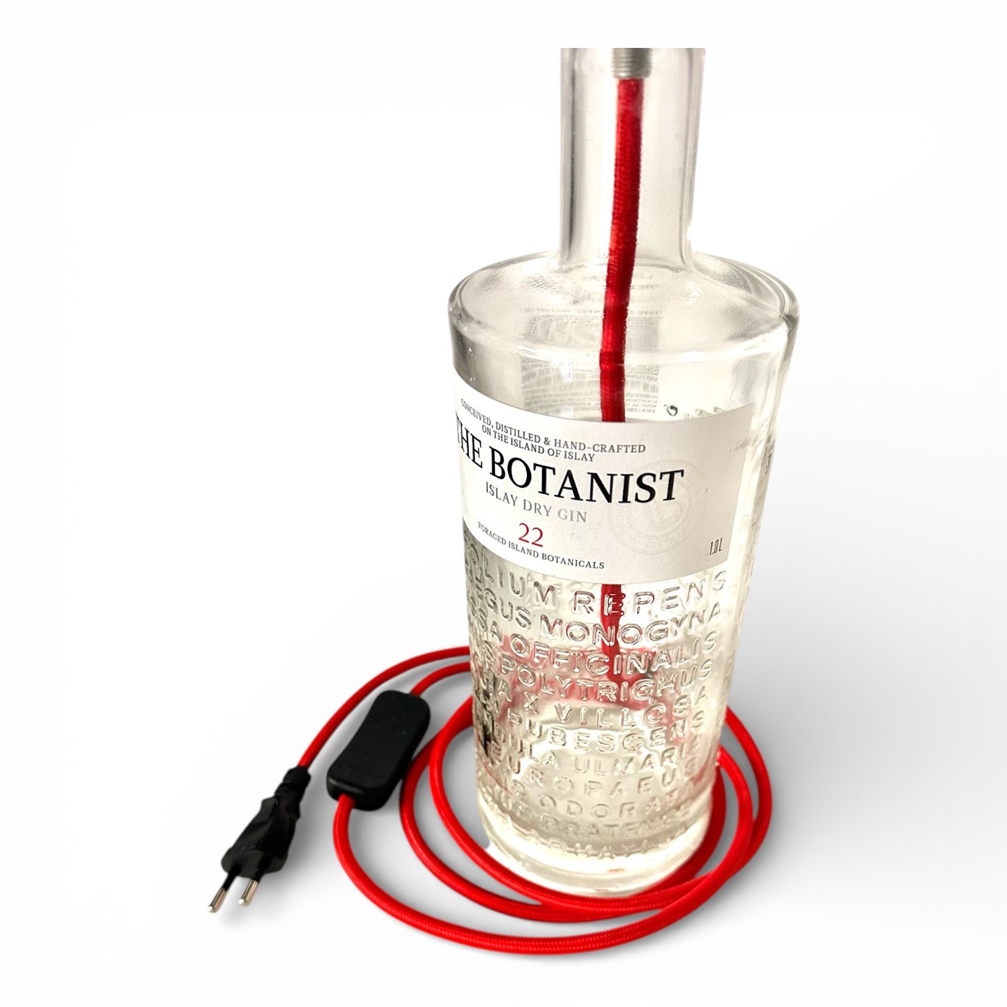 The Botanist Gin Lampada Bottiglia da Tavolo Handmade 1.0 lt