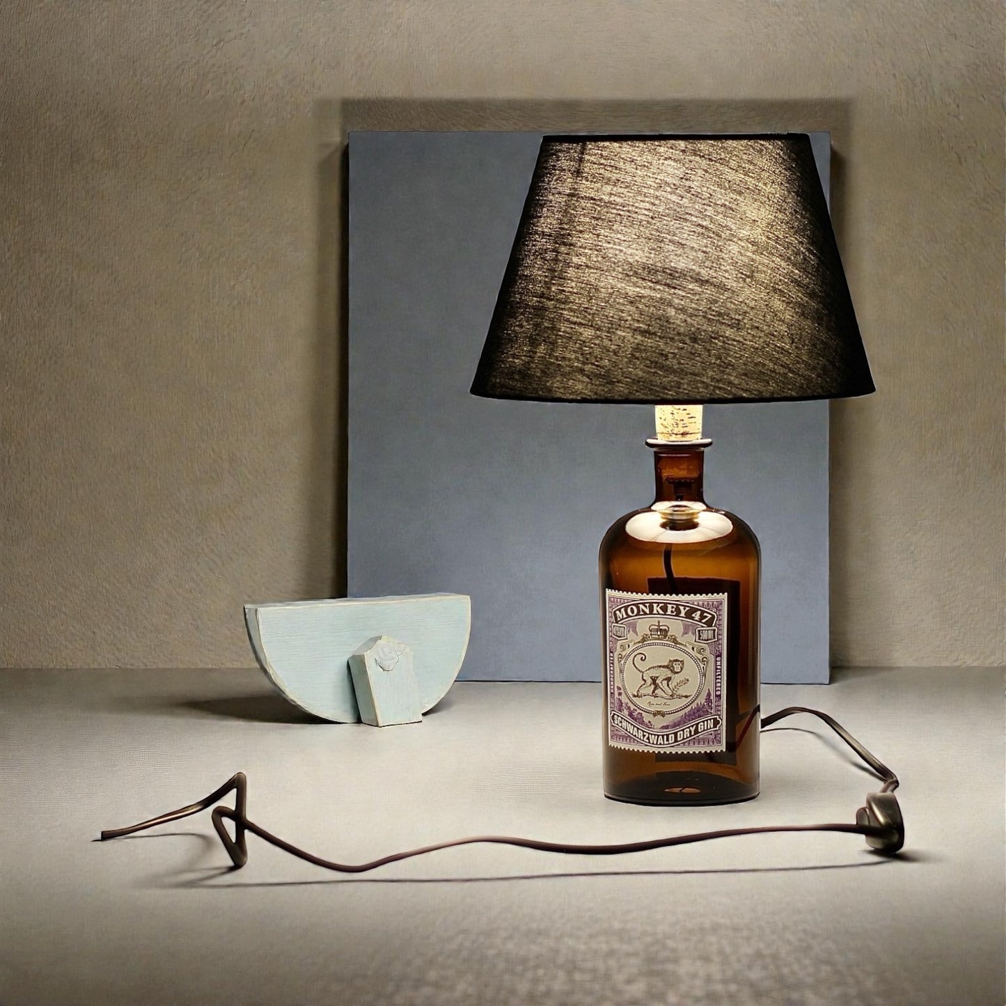 Malfy Blood Orange Handmade Table Lamp Bottle 70 cl 