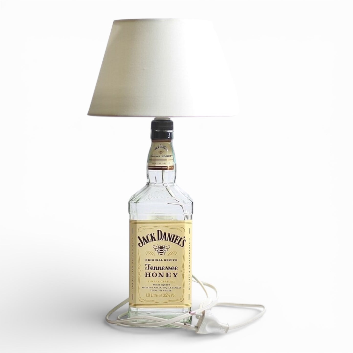 Jack Daniel's Tennessee Honey Lampada Bottiglia da Tavolo Handmade 1.0 lt