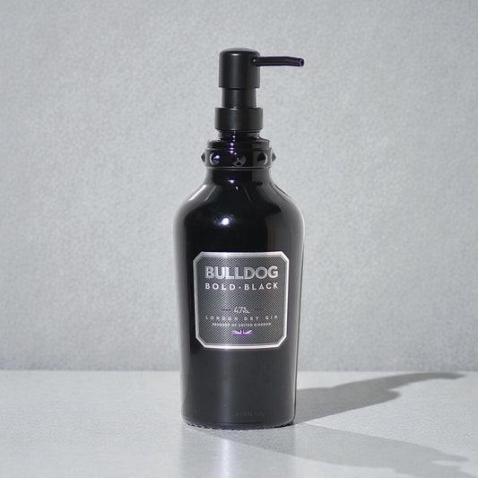Bulldog Black Bold Gin Portasapone Dispenser Sapone Liquido 70 cl